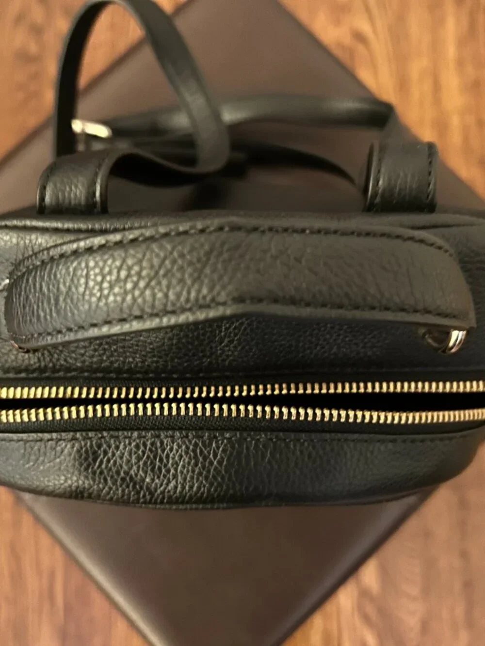 Kate Spade Mini Nicole Black Leather Backpack (NWT) - Picture 7 of 7